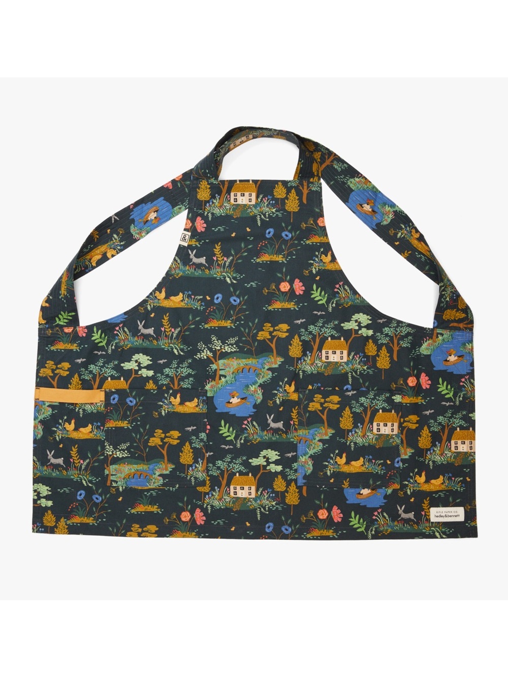 NEW HEDLEY & BENNETT X Rifle Paper Co. English Garden Smock Florals Apron